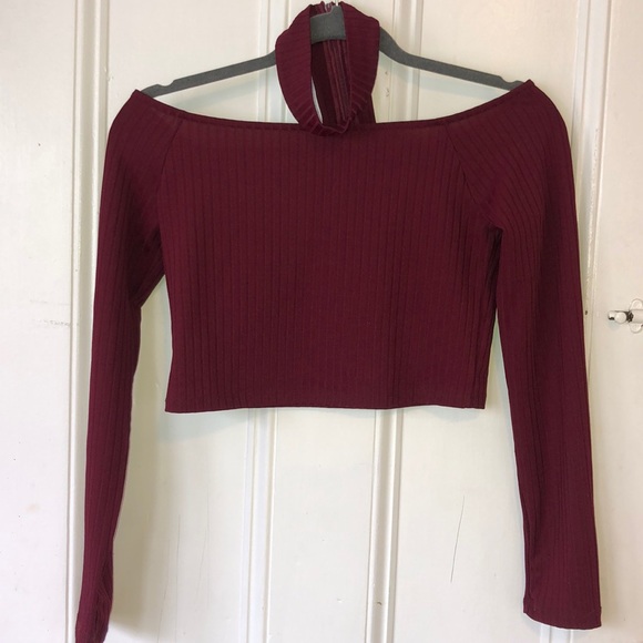 Forever 21 Tops - Off the Shoulder with attached choker